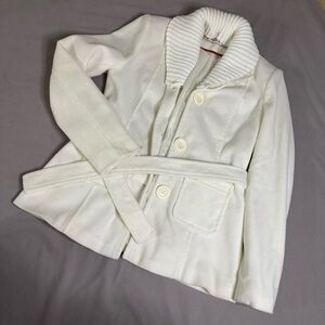Elegant White Women's Jacket
